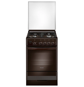 Плита газовая -4х конфорочная "Гефест" 6300-03 0047 60см (коричневая)