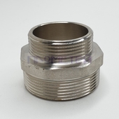 Ниппель переходной 50 х 40 никелированный Ниппель переходной 50 х 40 никелированный