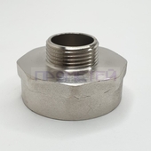 Переходник лейка 50 х 25 В-Н никелированный