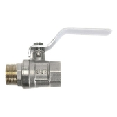 Кран ВОДА шаровый РЫЧАГ Г/Ш 40 STI