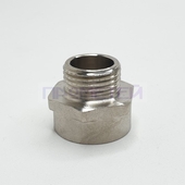 Переходник лейка 25 х 15 В-Н никелированный