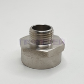 Переходник лейка 32 х 20 В-Н никелированный