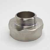 Переходник лейка 50 х 32 В-Н никелированный