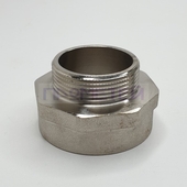 Переходник лейка 50 х 40 В-Н никелированный