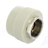 п/п Муфта комбинированная D50 гайка 1_ 1/2" ( МКВР 50 * 1_1/2" ) п/п Муфта комбинированная D50 гайка 1_ 1/2" ( МКВР 50 * 1_1/2" )