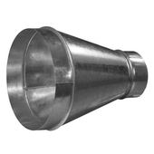 Переход оцинкованный  80*120 Переход оцинкованный  80*120