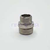 Ниппель переходной 15 х 10 никелированный Ниппель переходной 15 х 10 никелированный