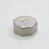 Заглушка 15 Вр никелированная