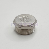 Заглушка 20 Нр никелированная