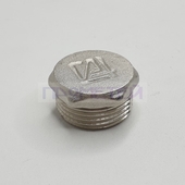 Заглушка 25 Нр никелированная