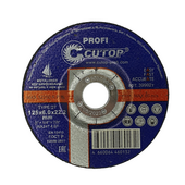 Диск отрезной по металлу 125*1,2*22мм Cutop Profi