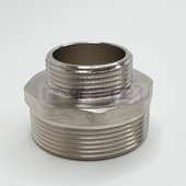 Ниппель переходной 50 х 32 никелированный Ниппель переходной 50 х 32 никелированный