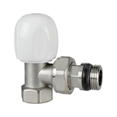 Вентиль регулировочный угловой для радиатора Ду1/2"