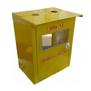 Ящик для газового счетчика 110мм (металл,с дверцей ,без стенки) (для ВК, СГД)
