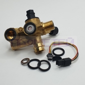 KOREASTAR KS90264010 Гидроузел с расходомеров ГВС и краном подпитки РАзд. теплообм