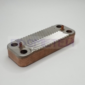 Ariston 65104333 ( 17B1901444) Теплообменник ГВС Ariston 14 пластин Clas/Genus/BS Zilmet