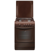 Плита газовая -4х конфорочная "Гефест" 1200 С6 К19 коричневая с электророзжигом (600мм) Плита газовая -4х конфорочная "Гефест" 1200 С6 К19 коричневая с электророзжигом (600мм)