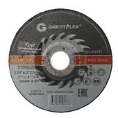 Диск шлифовальный по металлу 125*6,0*22мм Cutop Profi