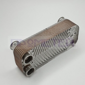 DAEWOO 3318112400 Теплообменник ГВС 250-300 MSC 16 ребер